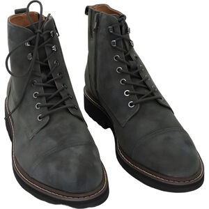 Vionic Mens Livermore Oxford Boot Dark Khaki Suede Size 10M